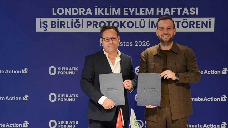 Sıfır Atık Vakfı ile Londra İklim Eylem Haftası'ndan işbirliği protokolü