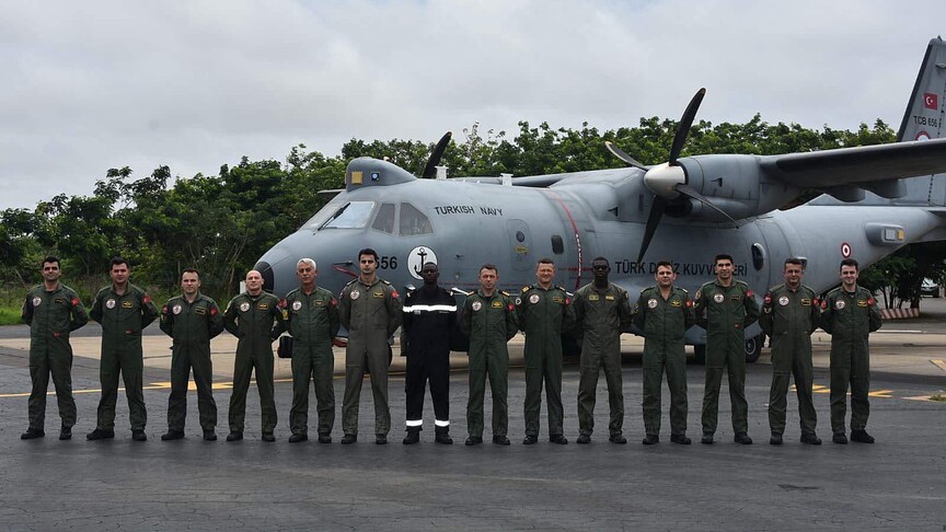 Mehmetçikten Senegal hava sahası ve deniz yetki alanlarında görev uçuşu