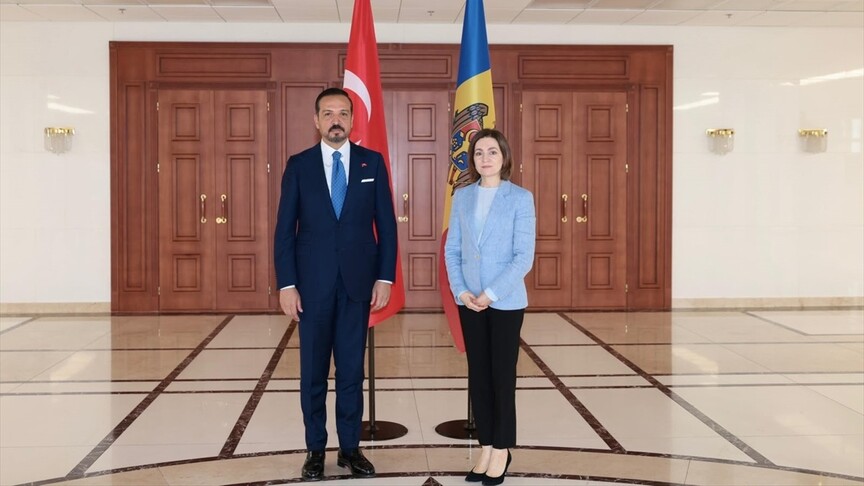 AK Parti Genel Başkan Yardımcısı Zorlu, Moldova Cumhurbaşkanı Sandu tarafından kabul edildi
