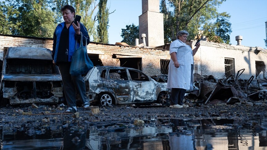 Ukrayna: Rusya'nın Kiev'e düzenlediği saldırıda 12 kişi öldü