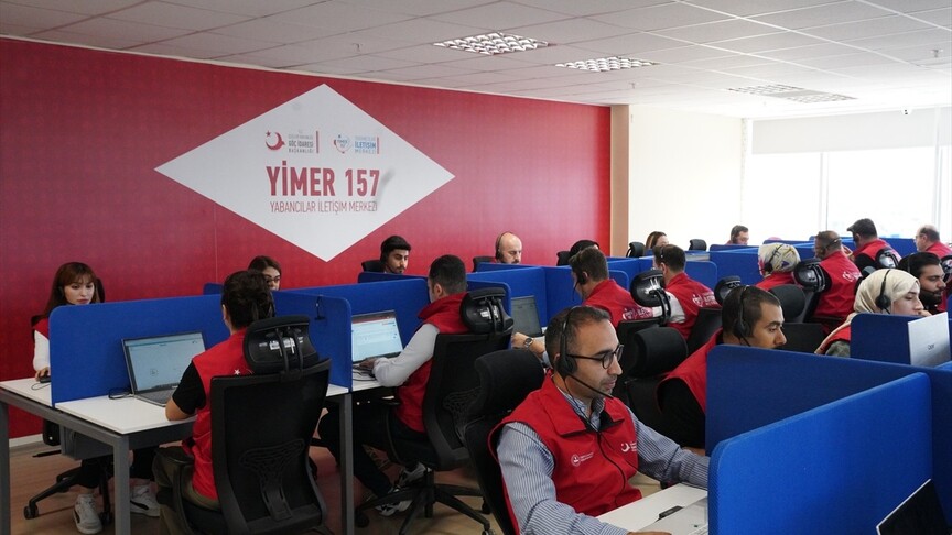Yabancılar İletişim Merkezi, 11 yılda 15 bin 854 kişinin kurtarılmasını sağladı