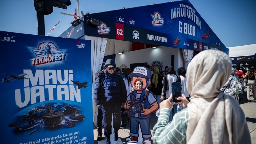 Anadolu Ajansı, TEKNOFEST Mavi Vatan'da habercilik dünyasının kapılarını ziyaretçilere açıyor