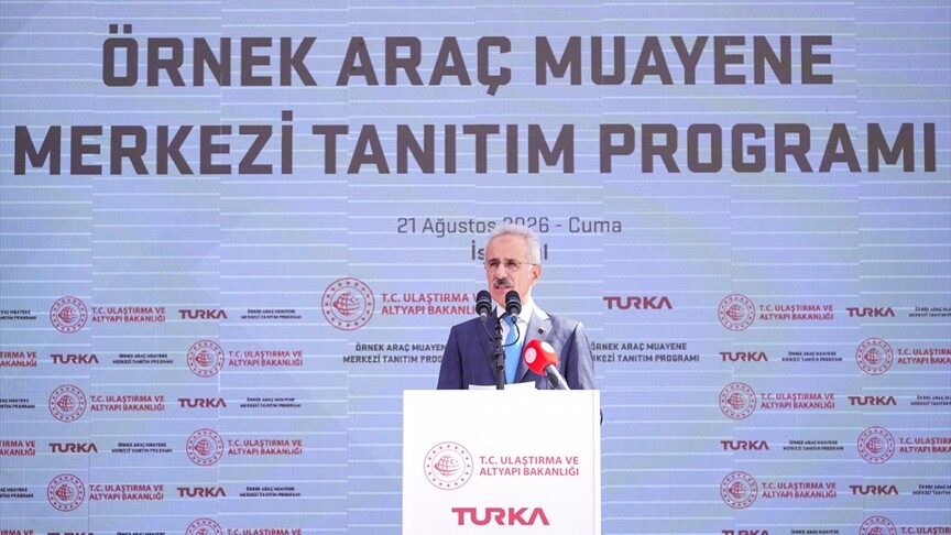 Bakan Uraloğlu: 352 araç muayene merkezimizle vatandaşımıza hizmet sunacağız