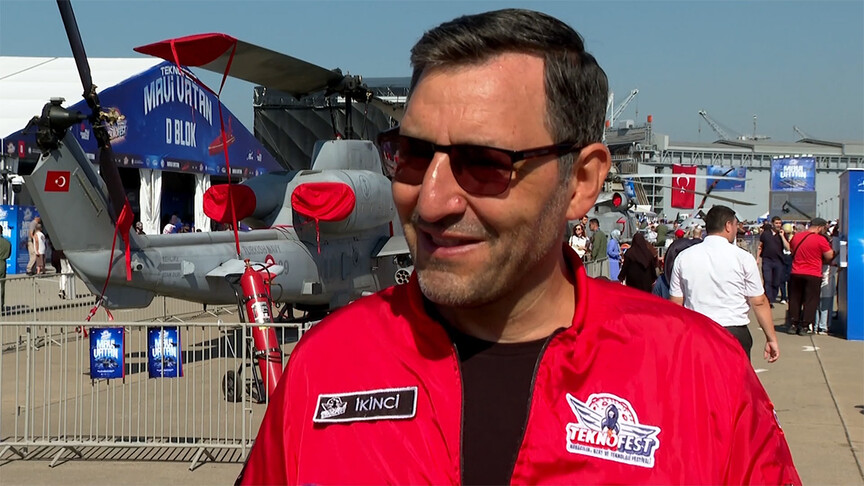 ROKETSAN Genel Müdürü Murat İkinci TEKNOFEST Mavi Vatan'da AA'ya konuştu