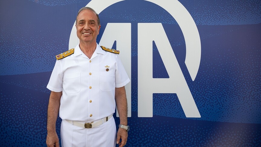 Deniz Kuvvetleri Komutanı Oramiral Tatlıoğlu, TEKNOFEST Mavi Vatan'da AA'nın standını ziyaret etti