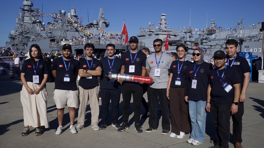 TEKNOFEST Mavi Vatan Su Altı Roket Yarışması'nda prestij ödülleri sahiplerini buldu