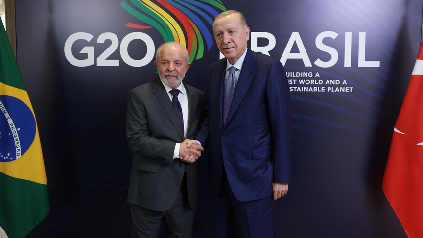 Cumhurbaşkanı Erdoğan, Brezilya Devlet Başkanı Lula da Silva ile telefonda görüştü
