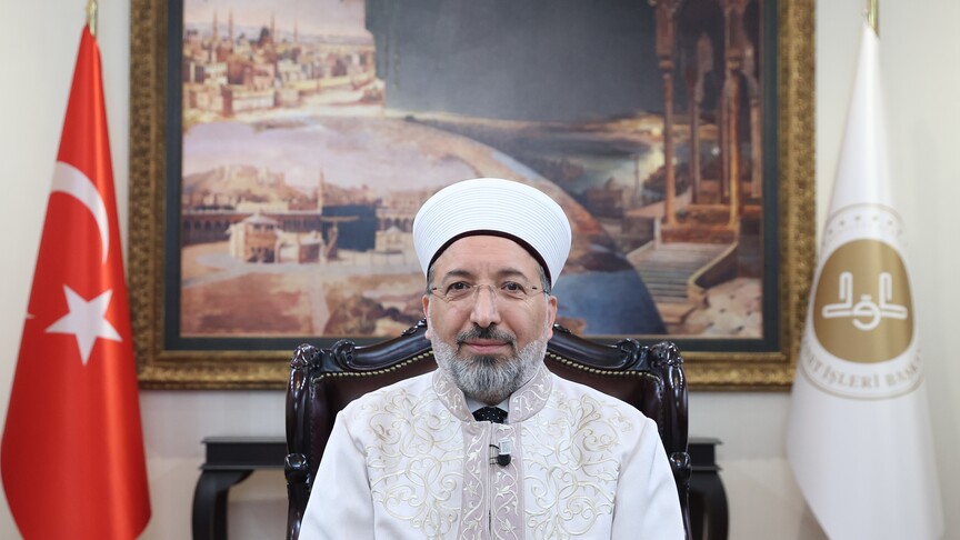 Diyanet İşleri Başkanı Arpaguş'tan Mevlit Gecesi mesajı
