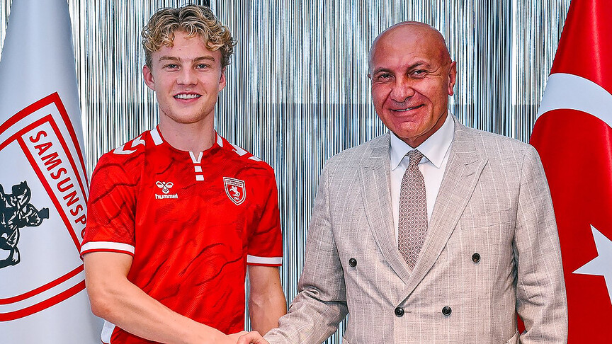 Samsunspor, Danimarkalı futbolcu Oskar Ohlenschlaeger'i transfer etti