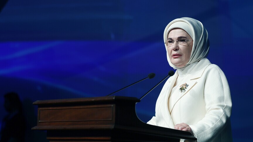 Emine Erdoğan, 6. Lider Eşleri Zirvesi'ne video mesaj gönderdi