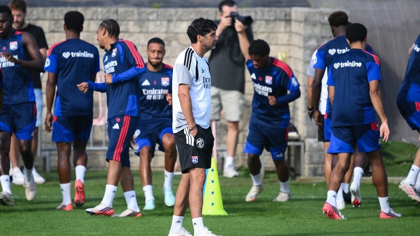 Olimpik Lyon, Fenerbahçe maçı öncesi son antrenmanını yaptı