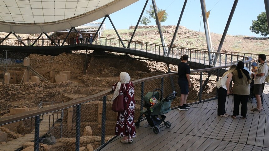 Şanlıurfa'daki arkeolojik alanlar turistlerin ilgisini çekiyor