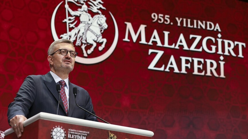 İletişim Başkanı Duran: 1071 yılında Malazgirt Ovası'nda kurulan birlik bugün de bu milletin mayasını oluşturmaktadır