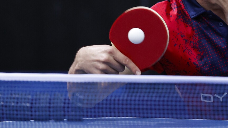 20. Akdeniz Oyunları'nda masa tenisi karışık çiftlerde Abdullah Talha Yiğenler-Ece Haraç ikilisi altın madalya kazandı