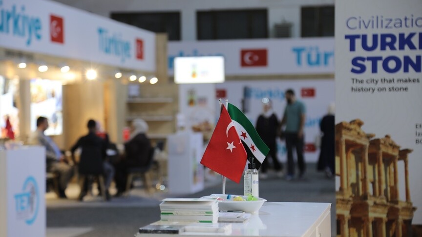 Türk firmaları, 63. Şam Uluslararası Fuarı’na yoğun ilgi gösteriyor