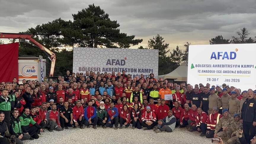 AFAD akreditasyon kamplarıyla ekibini güçlendiriyor