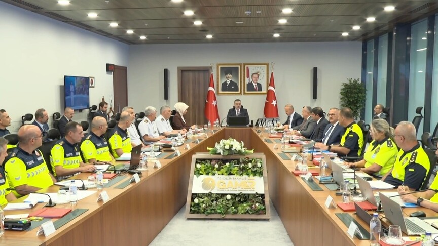 Motosiklet Denetimleri Eylem Planı'na ilişkin güvenlik toplantısı yapıldı