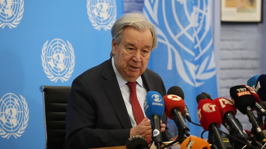 Guterres urges end to Israeli strikes in Gaza, occupier violence in West Bank