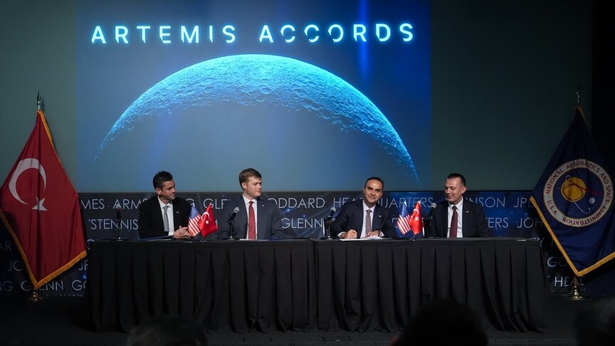 Türkiye, uluslararası uzay işbirliği programı Artemis Anlaşmaları'na imza attı