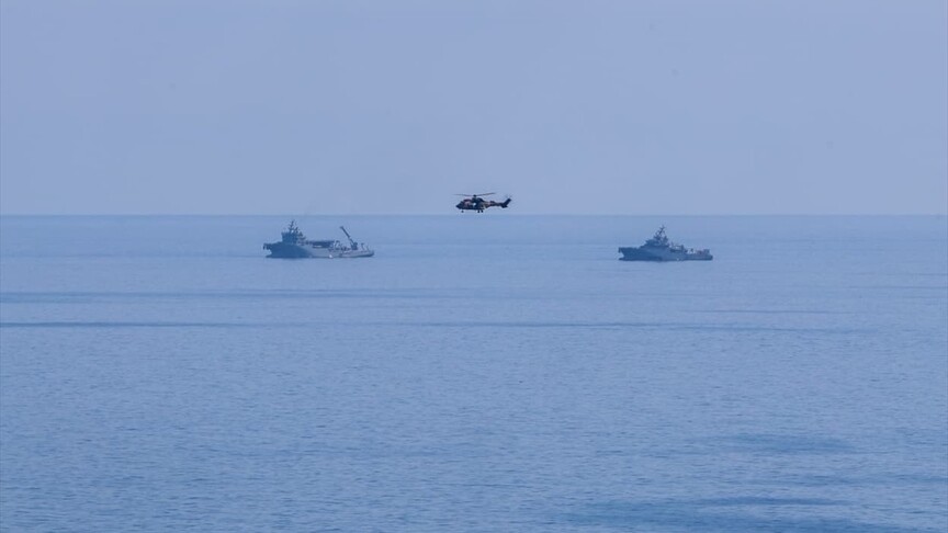 Girne açıklarında alabora olan yolcu gemisinin enkazına ulaşıldı