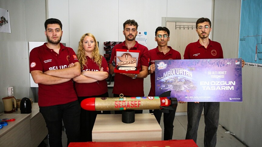 TEKNOFEST'ten "En Özgün Tasarım" ödülüyle dönen gençlerin hedefi uluslararası başarı