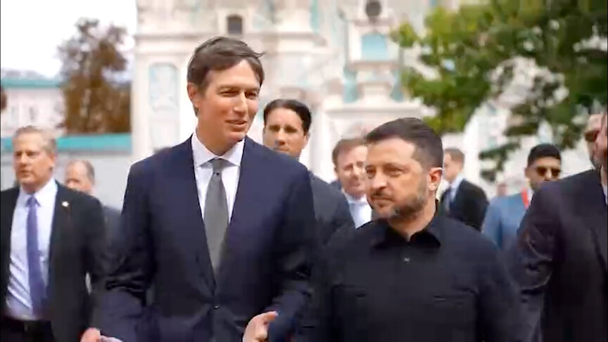 Zelenskiy, ABD Başkanı Trump'ın özel temsilcileri Witkoff ve Kushner'le bir araya geldi