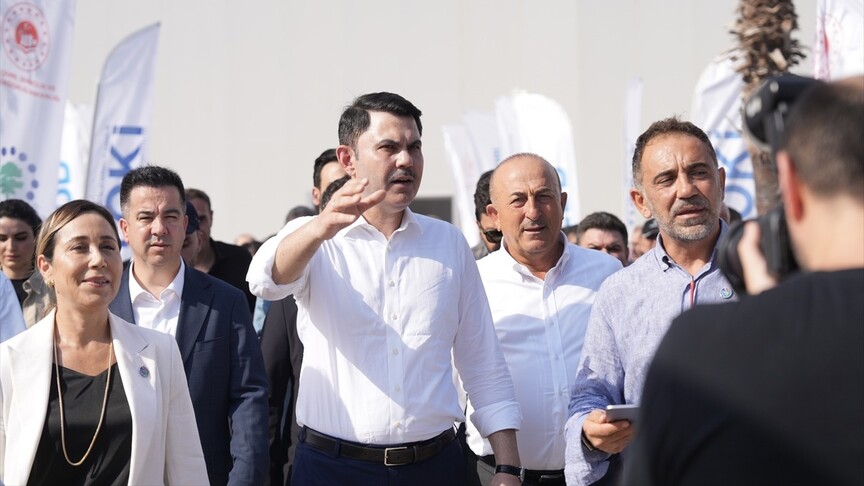 Bakan Kurum, Antalya EXPO Alanı'ndaki COP31 hazırlıklarını inceledi