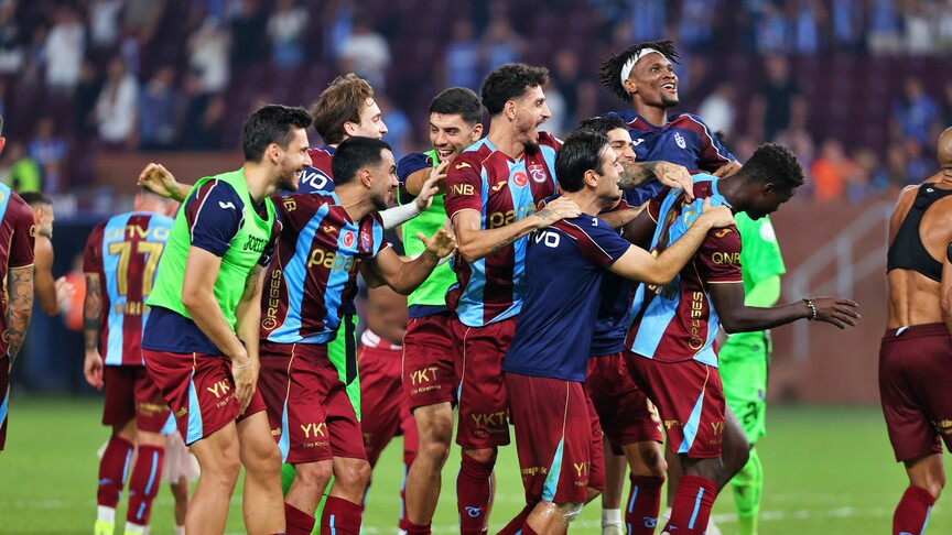 Trabzonspor, Süper Lig'de 55 hafta sonra en farklı galibiyetini aldı