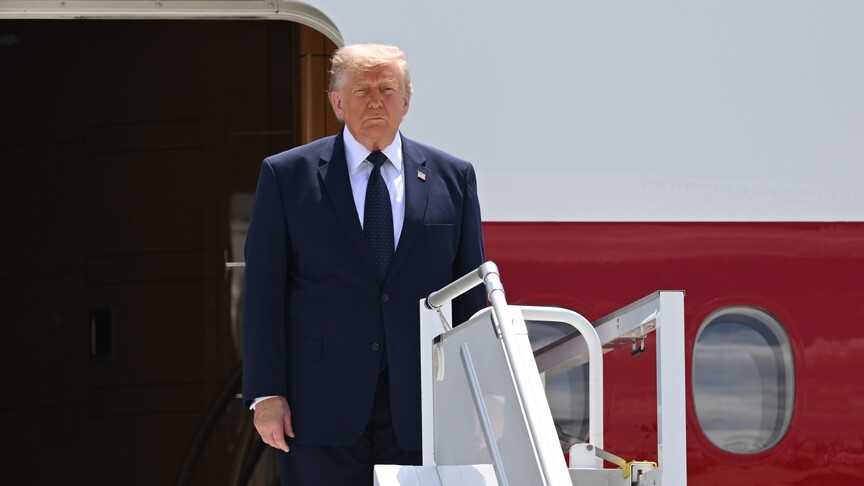 Trump, 12 ülkenin Filistin topraklarını gasbeden İsrail yerleşimleriyle ticareti yasaklama kararını değerlendirdi