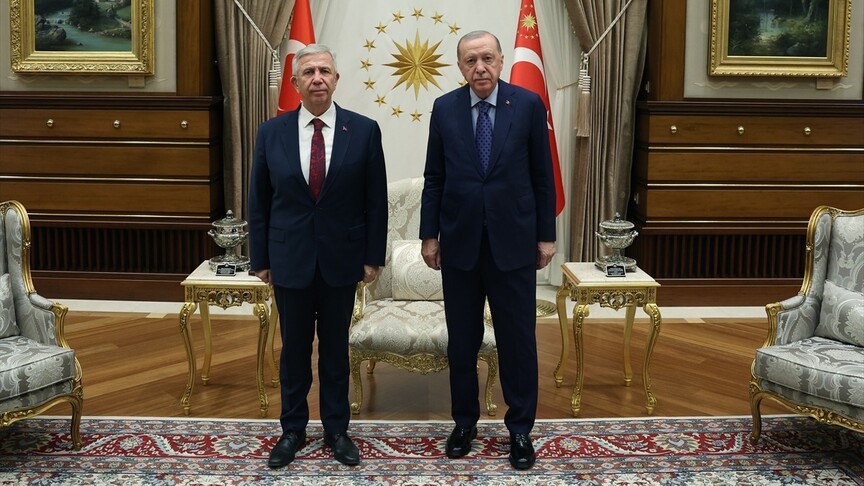 Cumhurbaşkanı Erdoğan ABB Başkanı Yavaş'ı kabul etti