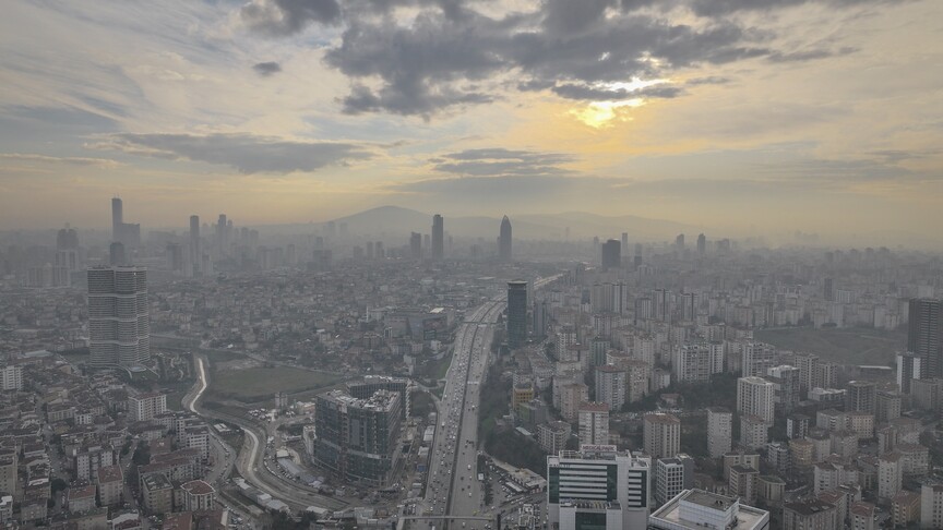 İstanbul'da hava kirliliği ağustosta geçen yıla göre yüzde 11 arttı