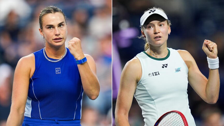 ABD Açık'ta tek kadınlarda Sabalenka-Rybakina finali