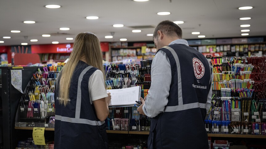 Ticaret Bakanlığı 8 ayda 322 bin firmayı ve 39 milyon ürünü denetledi
