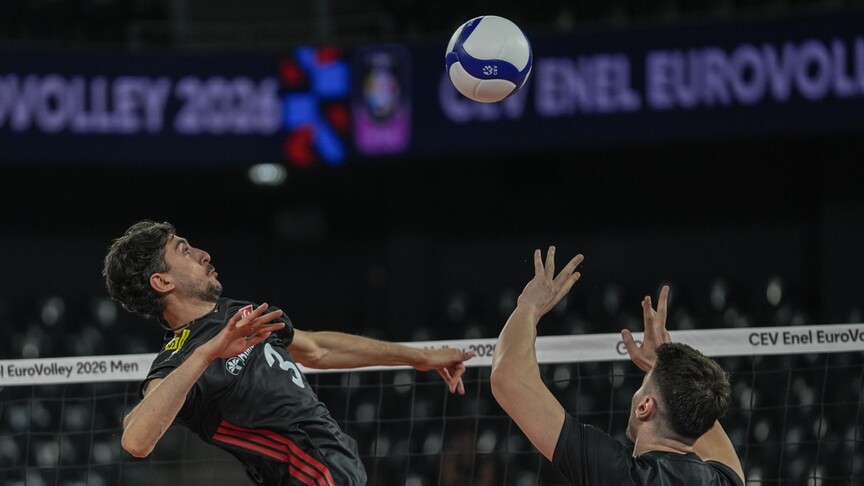 A Milli Erkek Voleybol Takımı, Avrupa Şampiyonası'nda yarın Fransa ile karşılaşacak