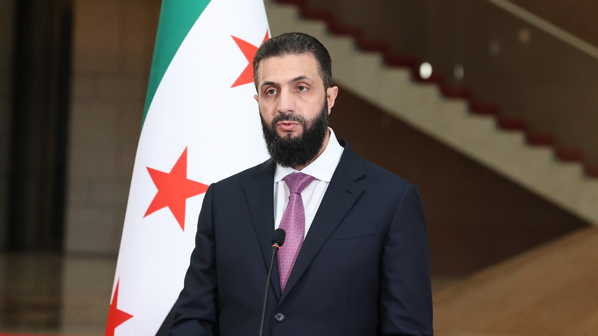 Suriye Cumhurbaşkanı Şara, yaptırımların kaldırılmasıyla ülkesinin yeniden doğduğunu söyledi
