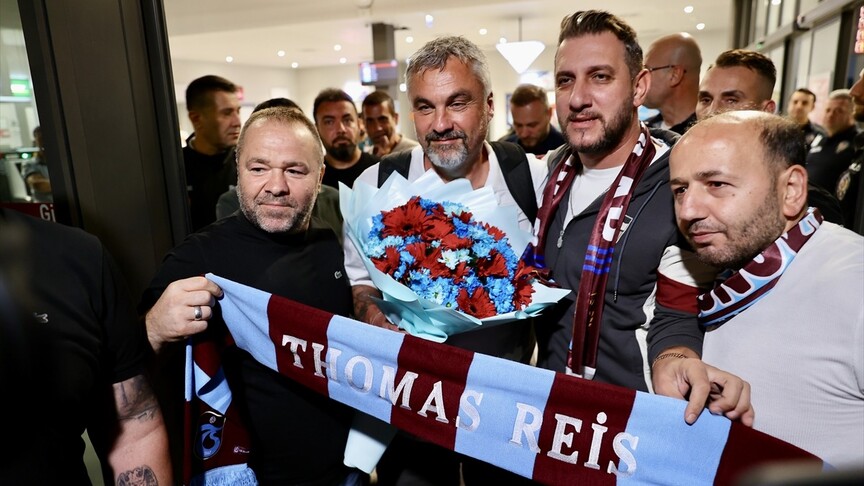 Trabzonspor'un prensipte anlaştığı teknik direktör Thomas Reis, Trabzon'da