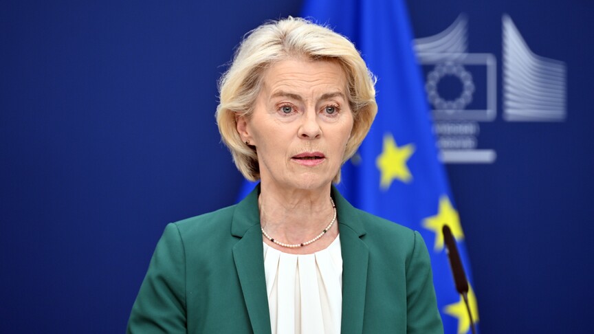 Von der Leyen, AB’nin İsrail’e karşı tutum alamamasına üyeler arasındaki bölünmüşlüğü gerekçe gösterdi