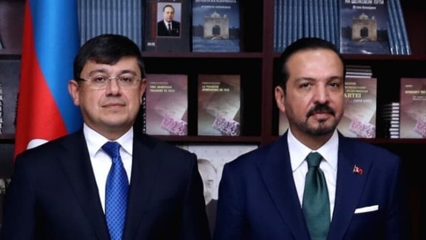 AK Parti Genel Başkan Yardımcısı Zorlu, Azerbaycan Diaspora Komitesi Başkanı Muradov'la görüştü