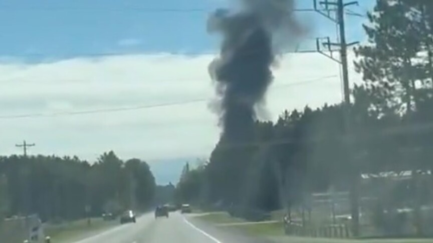 ABD'nin Michigan eyaletinde eğitim sırasında F-16 savaş uçağı düştü