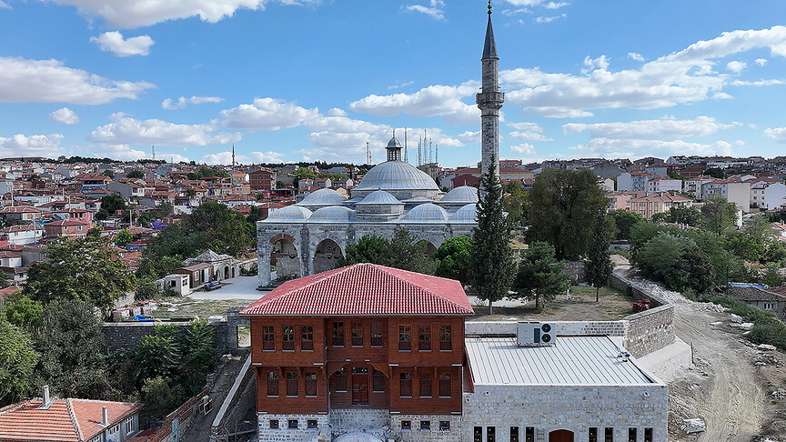 İhya edilen Edirne Mevlevihanesi ekimin ikinci haftasında hizmete açılacak