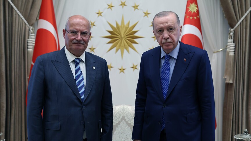 ATO Başkanı Baran "Ankara Raporu"nu Cumhurbaşkanı Erdoğan'a sundu