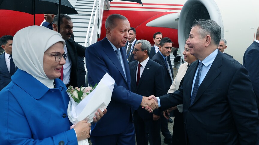 Cumhurbaşkanı Erdoğan, BM 81. Genel Kurulu'na katılmak üzere ABD'ye ulaştı