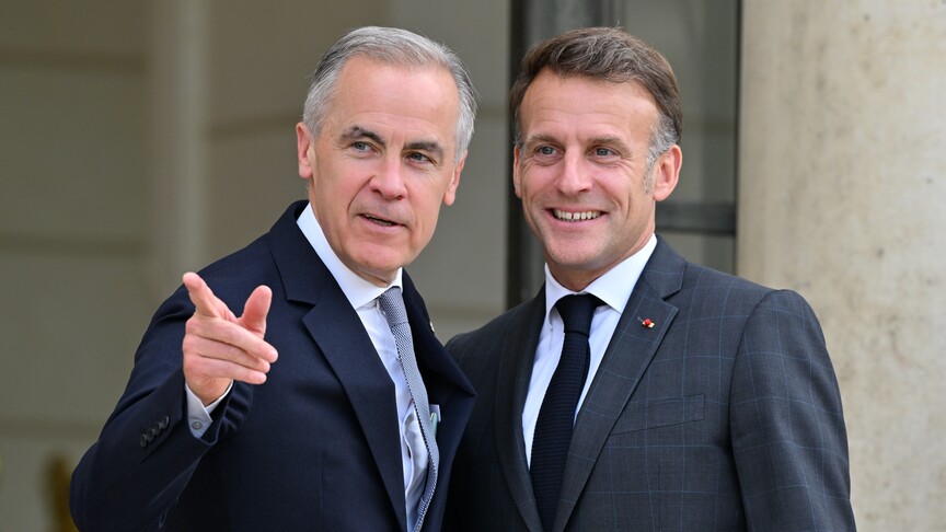 Macron, Fransa ve Kanada arasında "derin bir yakınlaşma" sağlanması için çalışacaklarını söyledi
