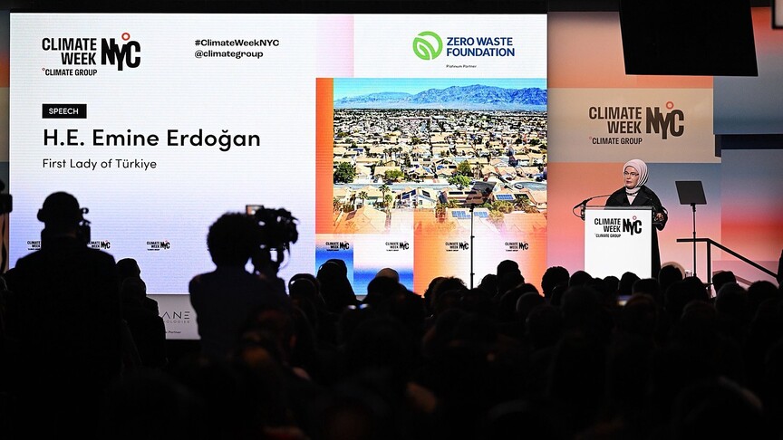Emine Erdoğan: Sıfır Atık hareketi, iklim krizi karşısında bireyi çözümün baş aktörü haline getirmiştir