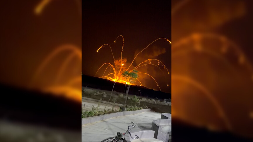 Halep'te şiddetli patlamalar meydana geldi