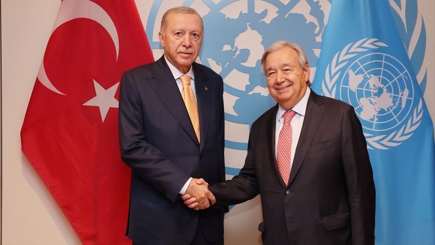 Cumhurbaşkanı Erdoğan New York'ta temaslarda bulunuyor