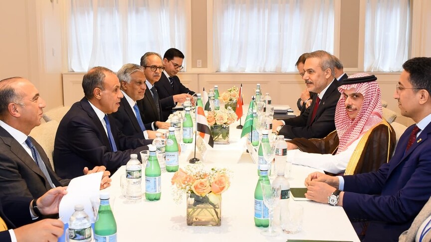 Bakan Fidan, Türkiye-Mısır-Pakistan-Suudi Arabistan Dışişleri Bakanları Toplantısı’na katıldı