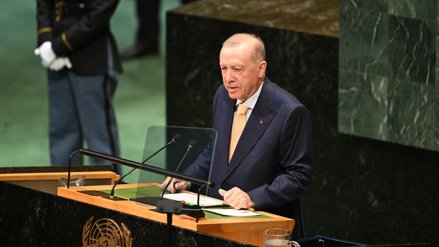 Cumhurbaşkanı Erdoğan: Özgür ve egemen Filistin Devleti'nin sesi olacağız