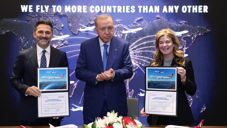 THY, 150 adede kadar Boeing 737 MAX uçağı için sipariş anlaşmasını kesinleştirdi
