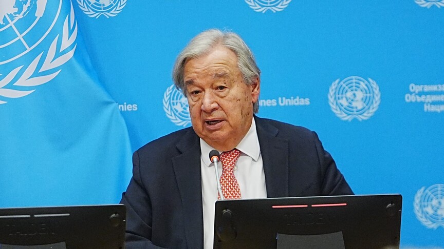 Guterres: İki devletli çözüme verilen destek sözlerin ötesine geçmelidir